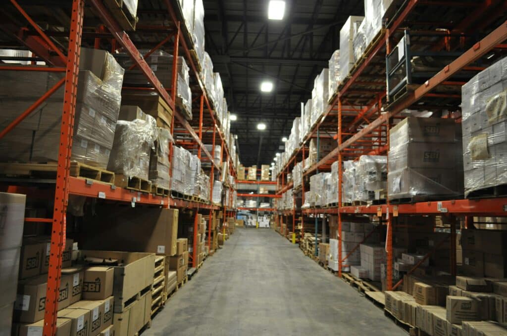 Warehouse storage